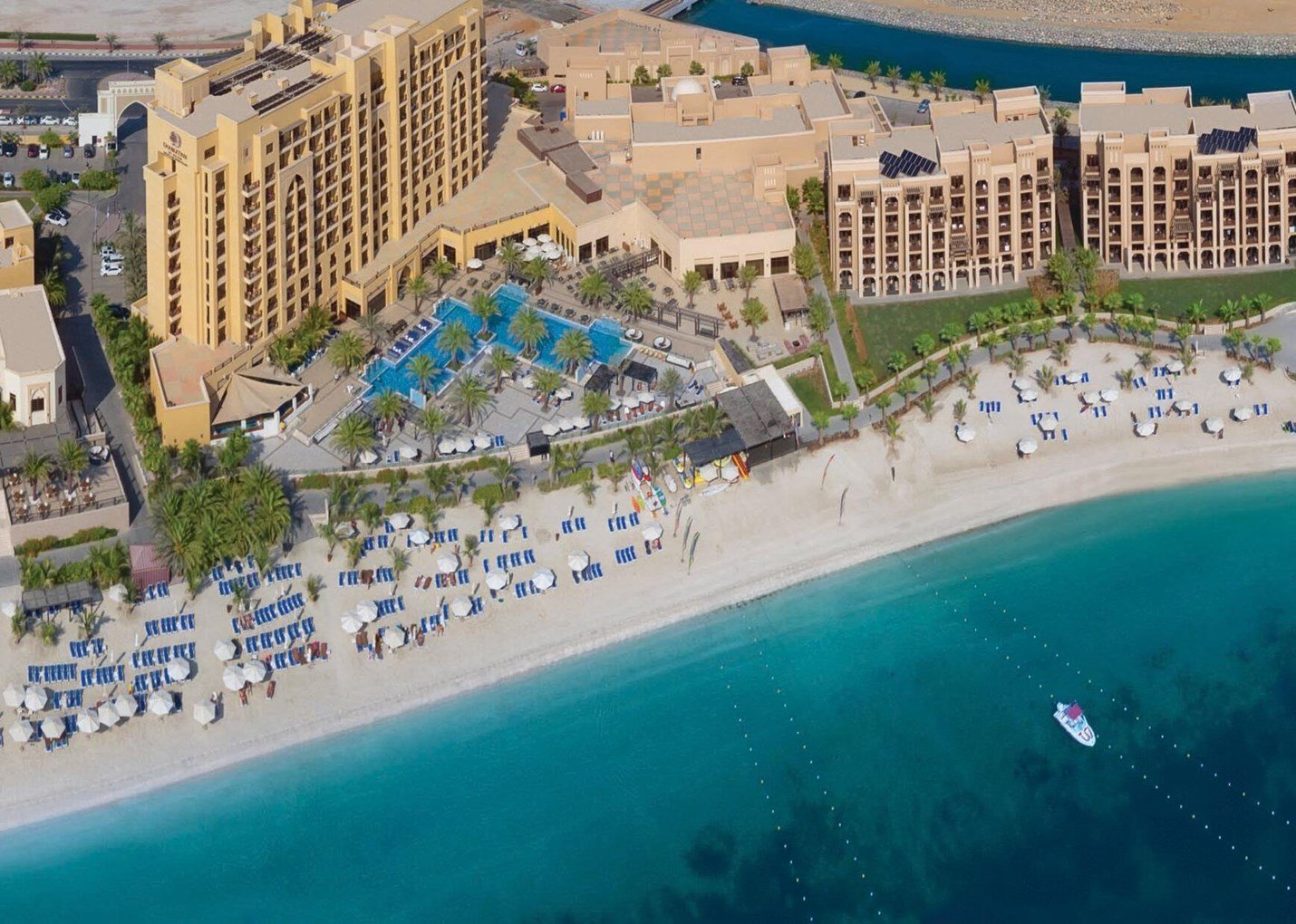 Ras Al Khaimah Panorama Bird eye View Hybris