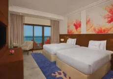 double tree marjan island twin guest room sea view room